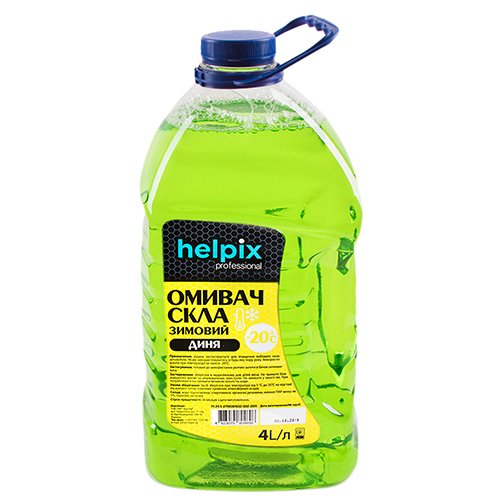 Омыватель стекла HELPIX 4Л "-20" (ДИНЯ) (4696)