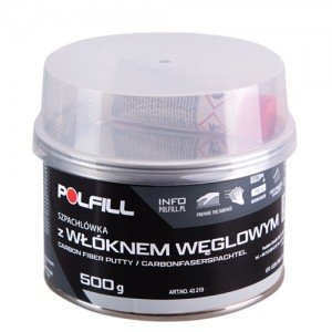 Polfill Шпатлевка с углеродным волокном Polfill из зао. 0,5kg (43219)
