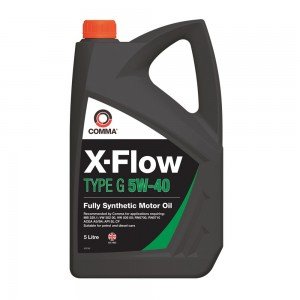 Моторное масло Сomma X-FLOW TYPE G 5W40 API SL, CF ACEA A3/B4 5л (4шт/уп)