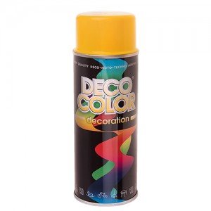 Deco Color Краска аэроз. 400ml Decoration/желтый (720019)