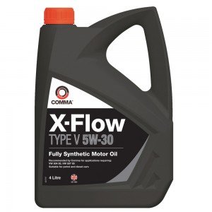 Моторное масло Сomma X-FLOW TYPE V 5W30 ACEA C3 4л (4шт/уп)