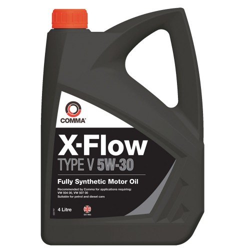 Моторное масло Сomma X-FLOW TYPE V 5W30 ACEA C3 4л (4шт/уп)