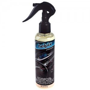 Полироль для пластика и винила HELPIX Professional 200мл триггер (ВАНИЛЬ) (1473)