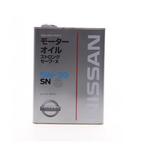 NissanKLAN505304 Масло моторное Nissan Strong Save-X 5W-30, 4 л