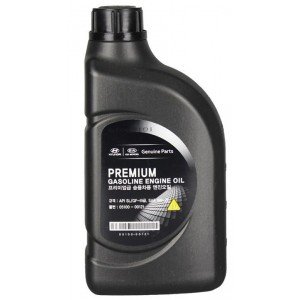 Hyundai/Kia05100-00121 5W20/1 Масло моторное полусинтетическое "Premium Gasoline 5W-20", 1л