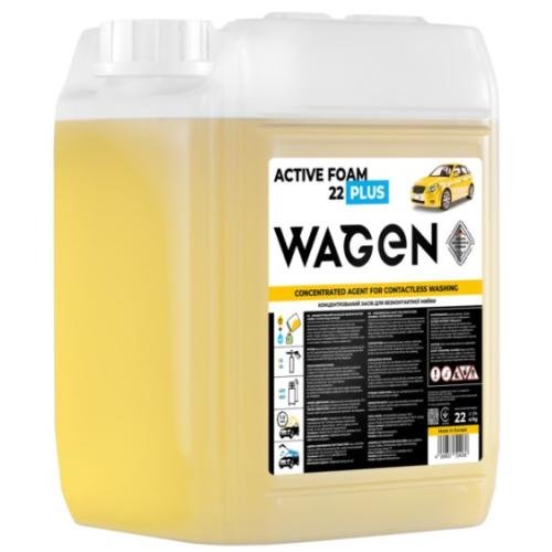 WAGEN Концентрированное средство для бесконтактной мойки "ACTIVE FOAM 22 PLUS", 22 кг (Active Foam)