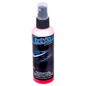 Полироль для пластика и винила HELPIX Professional 100мл триггер (Клубника) (2104)
