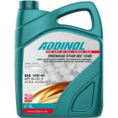 Addinol72103425 10W40/4L PREMIUM STAR MX 1048