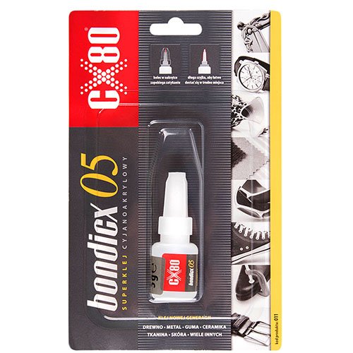 Клей цианокрыловый (суперклей) CX-80/bondicx 05 5g (CX-80 bondicx 05)