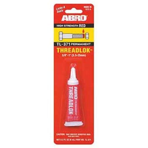 Фиксатор резьбы красный TL 371 (6мл) ABRO (TL-371)