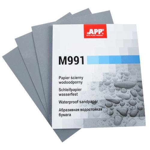 APP Наждачная водостойкая бумага 230mm x 280mm P_3000 (50 шт) Matador (40MW3000)