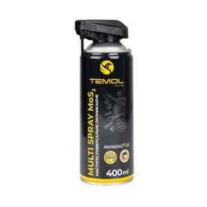 Смазка универсальная с молибденом TEMOL MULTI SPRAY MOS2 (TML-400), 400 ml