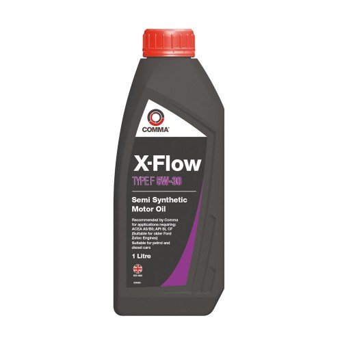 Моторное масло Comma X-FLOW TYPE F 5W-30 API SL/CF ACEA A5/B5 1л (12шт/уп)