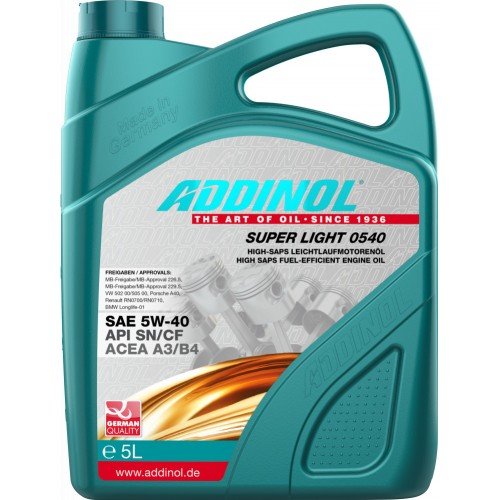 Addinol72097781 5W40/5L SUPER LIGHT 0540
