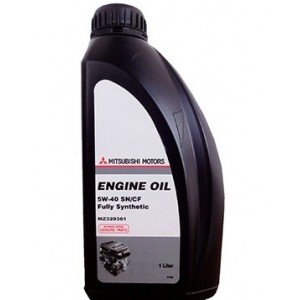 MitsubishiMZ320361 5W40/1 Масло моторное Mitsubishi ENGINE OIL 5W-40, 1 л