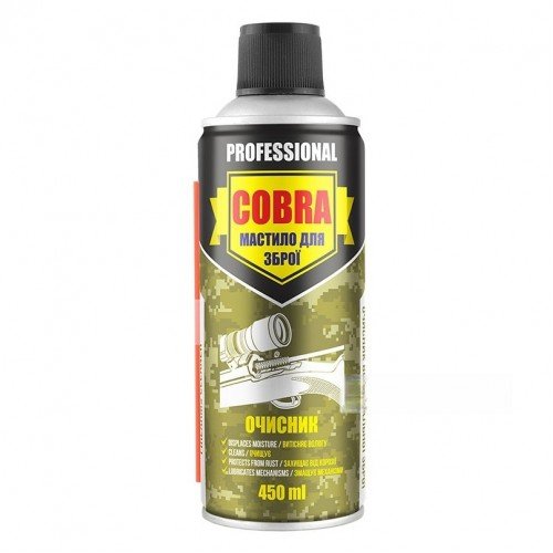 COBRA FIREARMS CLEANER смазка очиститель для оружия, 450 ml