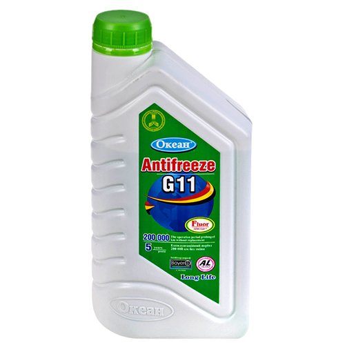 ANTI-FREEZE GRS-40 G11 GREEN (кан.1л) зеленый (1523)