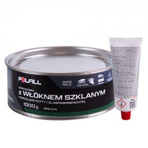 Polfill Шпатлевка со стекловолокном Polfill из зао. 1,0kg (43115)