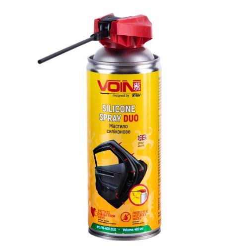 Смазочное масло силиконовое ТМ "VOIN" PROFESSIONAL в аэр. упаковке, 400 мл (VS-400 DUO)