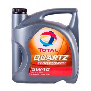 Total oil170323 5W40/4л QUARTZ 9000 ENERGY