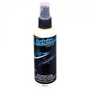 Полироль для пластика и винила HELPIX Professional 100мл триггер (ВАНИЛЬ) (2128)