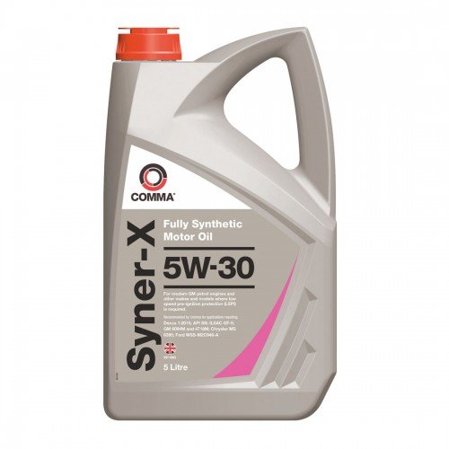 Моторное масло Comma SYNER-X-5W-30 API SN 5л (4шт/уп)
