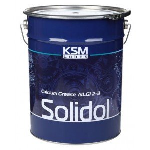 Смазка Солидол Жировой ГОСТ 1033-79 DIN 51502 K 2/3 C-25 NLGI 2/3 (17 кг пп лого)