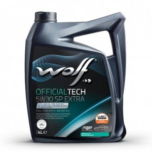 WOLF1049359 / 8308116 5W30/4L OFFICIALTECH SP EXTRA