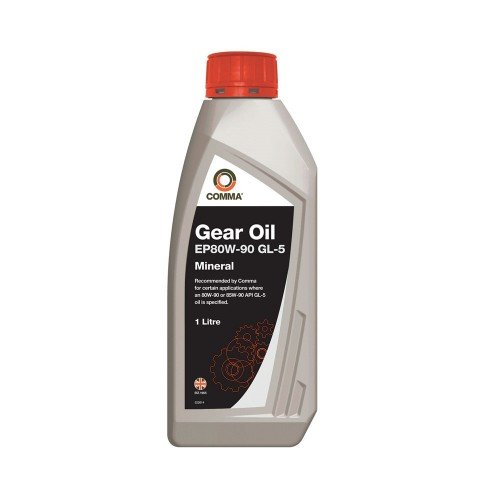 Трансмиссионное масло Comma GEAR OIL EP80W90 API: GL-5 1л (12шт/уп)
