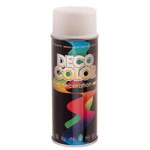 Deco Color Краска аэроз. 400ml Decoration/белый мат (RAL9010/63055/720187)