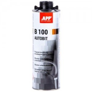 APP Средство для защиты шасси B100 Autobit 1.0l, черное (050601)