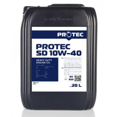 Масло ПРОТЕК SD 10W-40, API SERVICE CI-4/SL (License № 3678), MB-APPROVAL 228.3 (20 л)