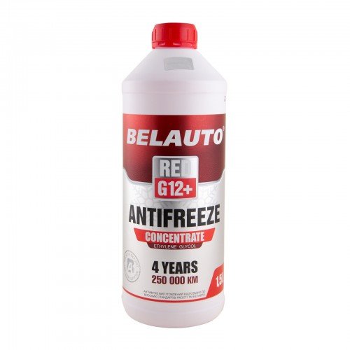 Антифриз Концентрат BELAUTO червоний 1,5L