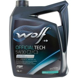 WOLF8332579 5W30/5L OFFICIALTECH C2/C3