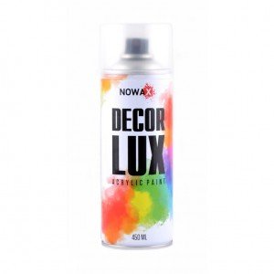 Акриловый прозрачный лак NOWAX Decor Lux 450 мл