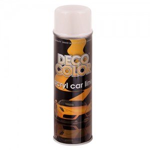 Deco Color Краска аэроз. 500ml акриловая/белый блеск (67083/720507)