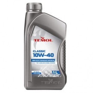 Масло TEMOL Classic 10W-40 API SG/CD ACEA A2/B2 (1 л)
