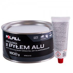 Polfill Шпатлевка с алюминием Polfill из зао. 1,8kg (43133)