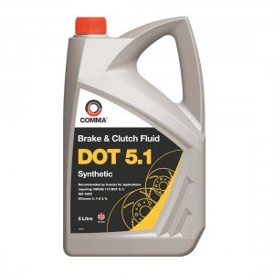 Торм. ж-ть Comma DOT 5.1 BRAKE FLUID 5л (4шт/уп)