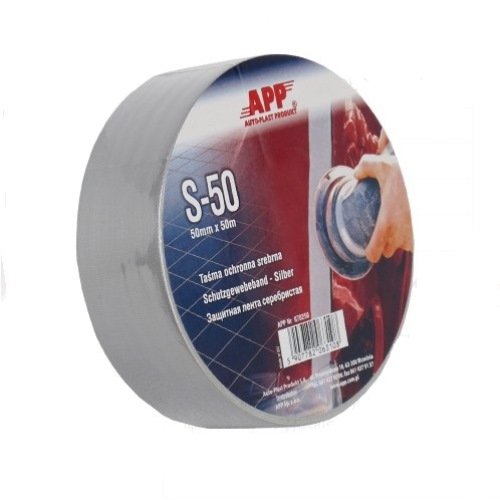 APP Лента защитная серебряная APP S 50, 50мм*50м (070250)