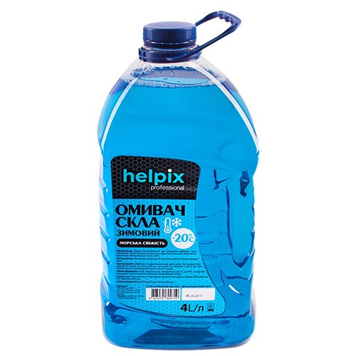 Омыватель стекла HELPIX 4Л "-20" (МОРСКАЯ СвежЕСТЬ) (4719)