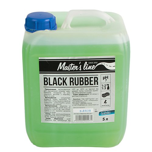 Кондиционер для шин Черная Резина концентрат 1:3 5 л/Black Rubber (Black Rubber)