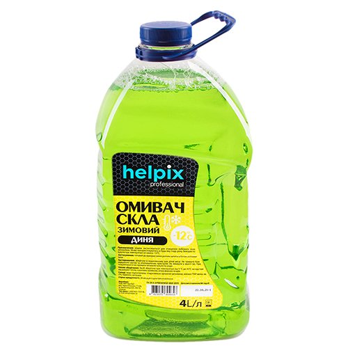 Омыватель стекла HELPIX 4Л "-12" (ДИНЯ) (4658)