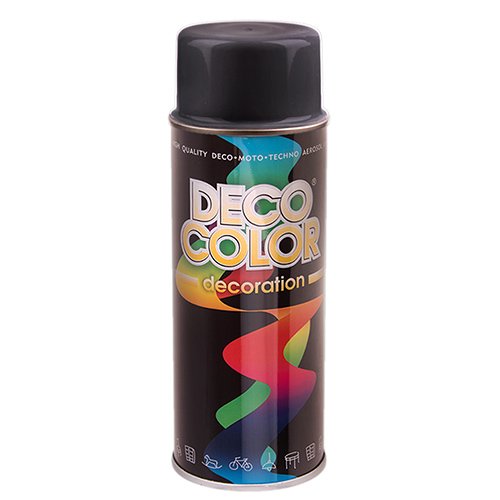 Deco Color Краска аэроз. 400ml Decoration/антрацит (721283)