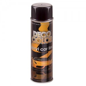 Deco Color Краска аэроз. 500ml акриловая/черный блеск (67084/720491)