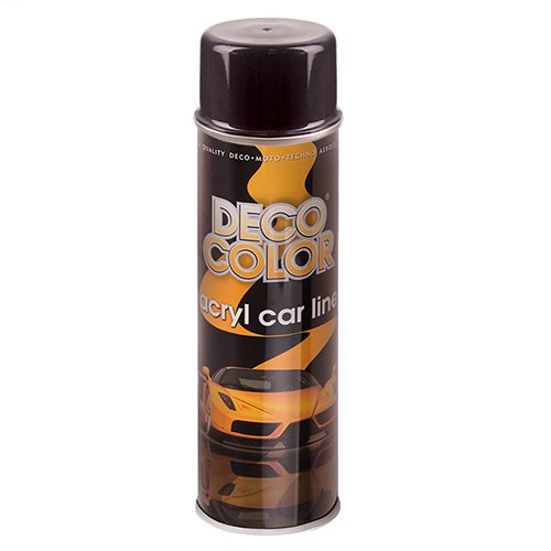 Deco Color Краска аэроз. 500ml акриловая/черный блеск (67084/720491)