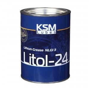 Смазка Литол-24 ГОСТ 21150:2019 DIN 51502 K3K-40 NLGI 3 (0,8 кг мет)