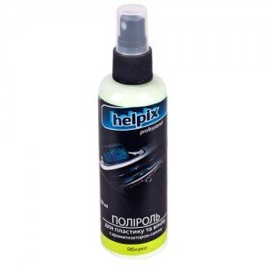 Полироль для пластика и винила HELPIX Professional 100мл триггер (ЯБЛОКО) (2098)