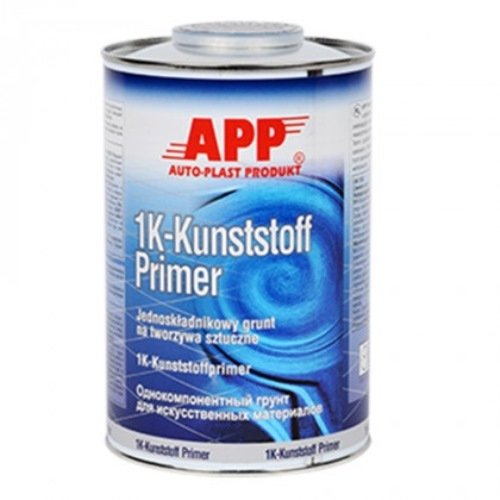 APP Грунт по пластику Kunststoff Primer прозрачно-серебряный 1l (020901)