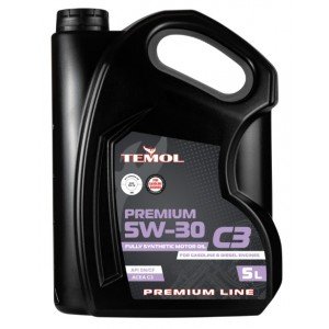 Масло TEMOL PREMIUM C3 5W-30 API SN ACEA С3-16 (5 л)